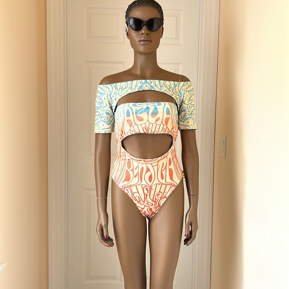 Agua Bendita cut out swimsuit